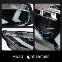 LEDHeadlightsforHondaCivic10thGen_2016-2021_App-ControlledRGBLamboStyleDRL_DemonEye_7 - NOXBEAM