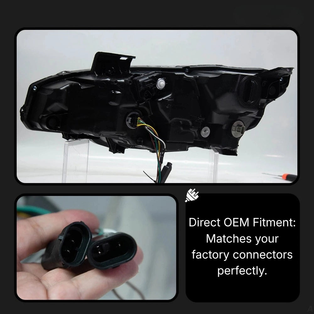 LEDHeadlightsforHondaCivic10thGen_2016-2021_LamboStyleDRL_DemonEye_6 - NOXBEAM