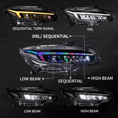 LEDHeadlightsforHondaCivic10thGen_2016-2021_NEWDesignRGBDRL_SequentialSignals_8 - NOXBEAM