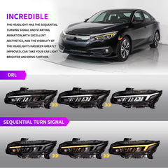 LEDHeadlightsforHondaCivic10thGen_2016-2021_NEWDesignRGBDRL_SequentialSignals_9 - NOXBEAM