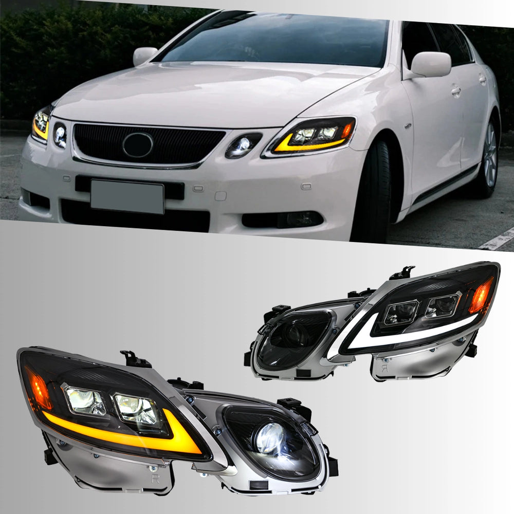 LEDHeadlightsforLexusGS350GS300GS430GS460_2006-2011_Sequential_DRL_7 - NOXBEAM