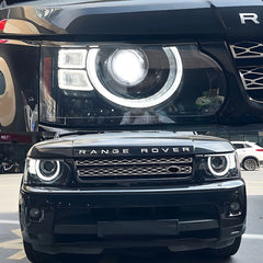 LEDHeadlightsforRangeRoverL322_2006-2012_DefenderStyleDRL_Projector_1 - NOXBEAM