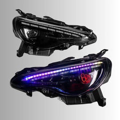 LEDHeadlightsforSubaruBRZScionFR-SToyota86_2013-2020_RGBDRL_EvilEye_Animation_3 - NOXBEAM