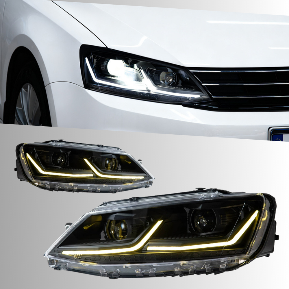 LEDHeadlightsforVWJettaMk6Sedan_2011-2018_GoldWhiteDRL_StartupAnimation_DRL_ForHalogenONLY_2 - NOXBEAM