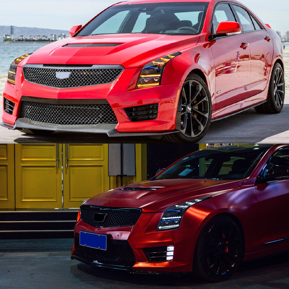 LEDProjectorHeadlightsforCadillacATS_2013-2018_NEWDesign_SequentialSignals_DRL_1 - NOXBEAM