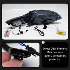 CSL LED-Rückleuchten für 2014-2020 BMW 4er F32/F36 & M4 F82 | Laser-Wire, dynamischer Blinker