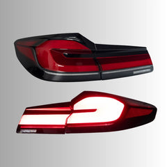 LED Tail Lights for 2018-2020 BMW 5 Series G30 Pre-LCI Sedan with Sequential Turn Signals