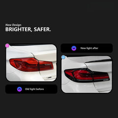LED Tail Lights for 2018-2020 BMW 5 Series G30 Pre-LCI Sedan with Sequential Turn Signals