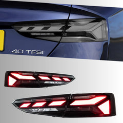 RS-Style LED-Rückleuchten für 2018-2020 Audi A5/S5/RS5 F5 Sportback Pre-Facelift