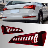LED Tail Lights for Audi Q5 SQ5 8R 2009-2017 | OE Upgrade for SUV, Start-Up Animation, Dynamic Sequential Signals, Plug & Play