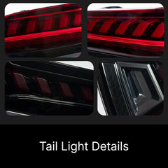 LED-Rückleuchten für 2007-2015 Audi Q7 4L | Startanimation, dynamischer Blinker