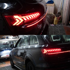 LED-Rückleuchten für 2007-2015 Audi Q7 4L | Startanimation, dynamischer Blinker
