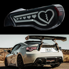 LEDTailLightsforSubaruBRZScionFR-SToyota86_2013-2020_Heart-Shaped_Sequential_1 - NOXBEAM