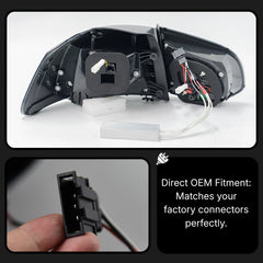 LED-Rückleuchten für 2010-2014 VW Golf 6, GTI & Golf R | Startanimation, dynamischer Blinker