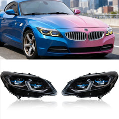 Premium Laser Headlights for 2009-2016 BMW Z4 E89 | Dual-Color Switchback DRL, Plug & Play