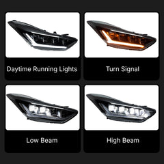 Quad-ProjectorLEDHeadlightsforHyundaiElantra4-Door_2011-2016_SequentialSignals_WhiteDRL_Plug_Play_5 - NOXBEAM