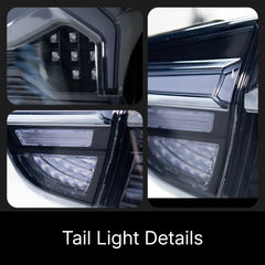 Smoked LED Tail Lights for 2009-2011 BMW 3 Series E90 LCI Sedan | Start-Up Animation, Plug & Play