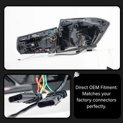 SmokedLEDTailLightsforBMW3SeriesF30320i-340i_2012-2018_8-SeriesStyle_DynamicAnimation_Plug_Play_6 - NOXBEAM