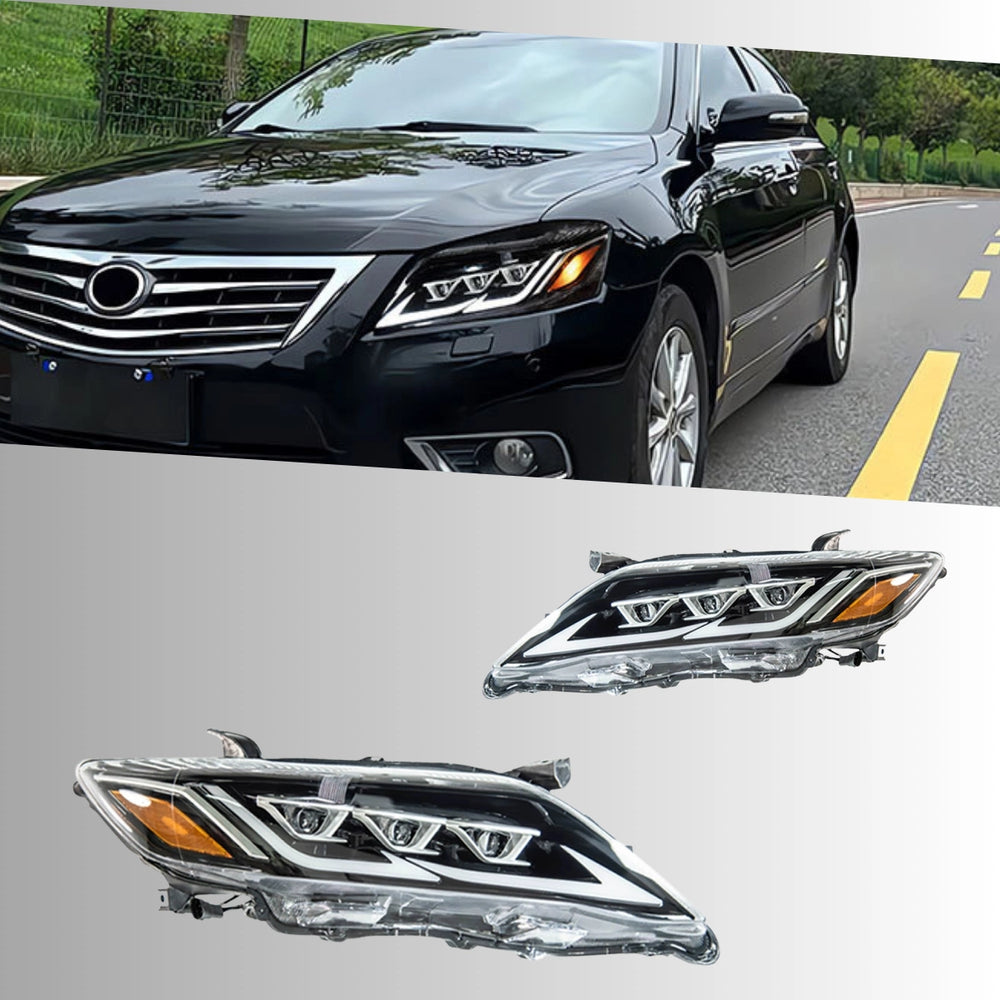 TripleProjectorLEDHeadlightsforToyotaCamry_2010-2011_StartupAnimation_Sequential_2 - NOXBEAM