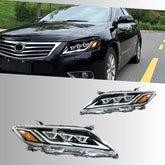TripleProjectorLEDHeadlightsforToyotaCamry_2010-2011_StartupAnimation_Sequential_2 - NOXBEAM