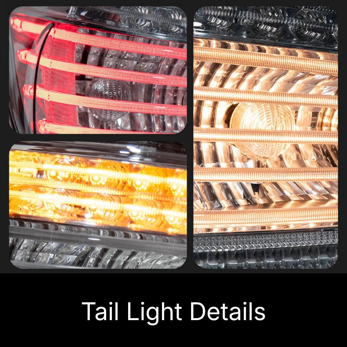 LED-Rückleuchten für 2004-2007 BMW 5er E60/M5 Pre-LCI | Klar/Weiß, dynamischer Blinker, Plug & Play
