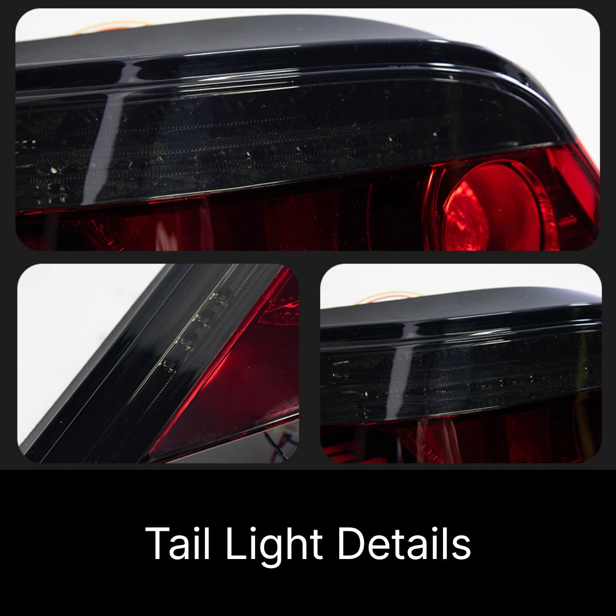 GTS-Style LED-Rückleuchten für 2004-2010 BMW 5er E60/M5 Limousine | Rot/Weiß, sequentiell