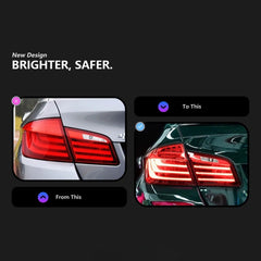 LED-Rückleuchten im Werksstil für 2011-2017 BMW 5er F10/M5 | LCI-Optik