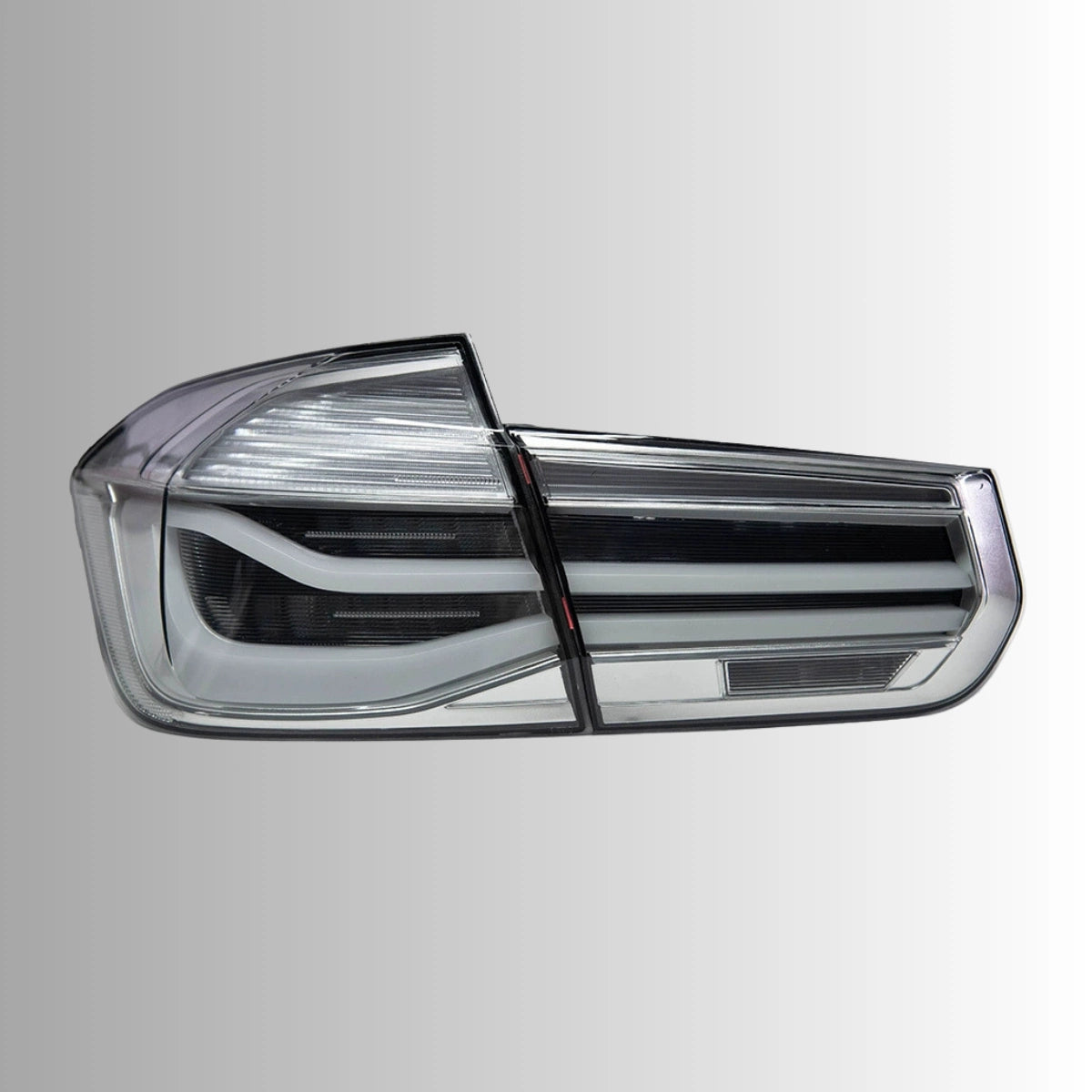 2012-2018 BMW 320i 328i 330i 335i 340i M3 F30 F80 Clear White LED Tail Lights | Sequential