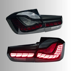 2012-2018 BMW 320i 328i 330i 335i 340i M3 F30 F80 GTS Style LED Tail Lights | Sequential, Plug & Play