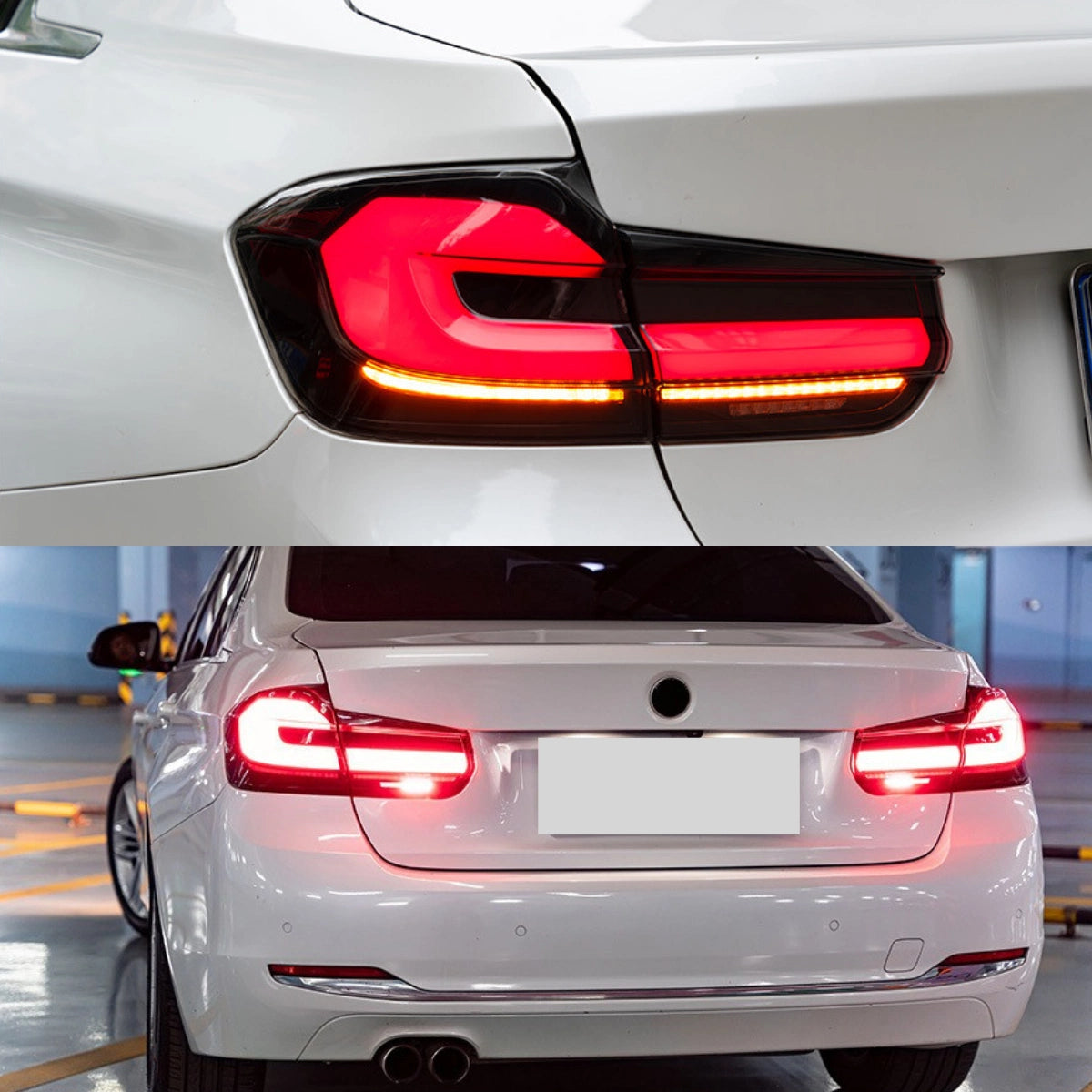 G30-LCI-Style LED-Rückleuchten für 2012-2018 BMW 3er F30 & M3 F80 | dynamischer Blinker