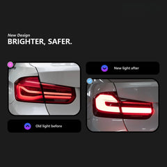 G30-LCI-Style LED-Rückleuchten für 2012-2018 BMW 3er F30 & M3 F80 | dynamischer Blinker