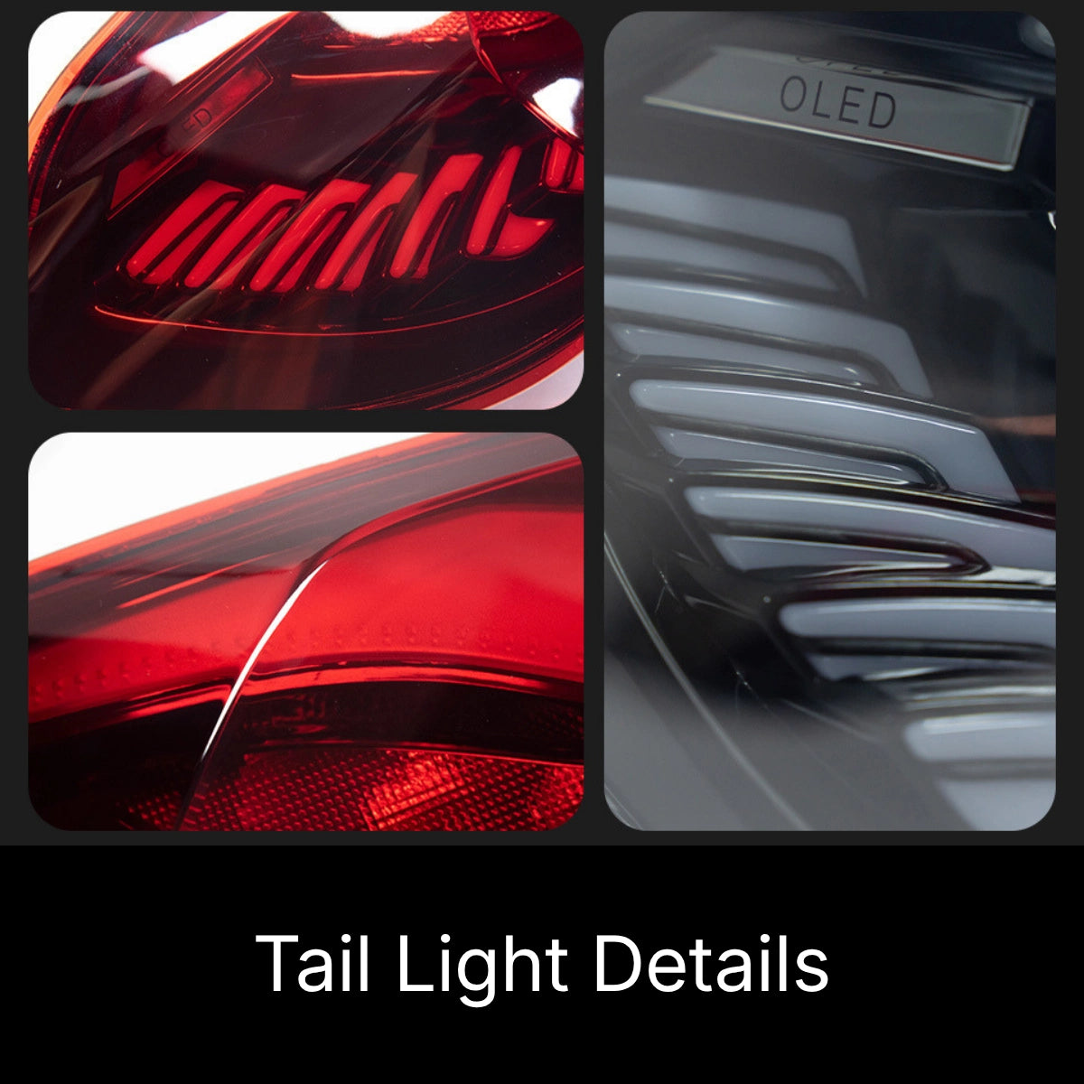 GTS LED-Rückleuchten für 2014-2020 BMW 4er F32/F36 & M4 F82 | Dragon Scale, dynamischer Blinker