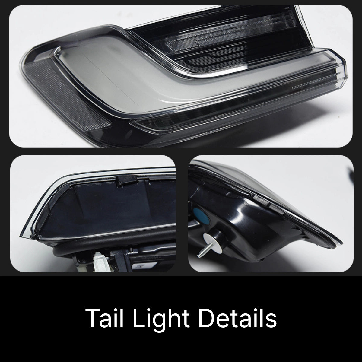 2019-2026 BMW 3 Series G20 G80 LED Tail Lights | Clear White for 330i 330e M340i M3, Plug & Play