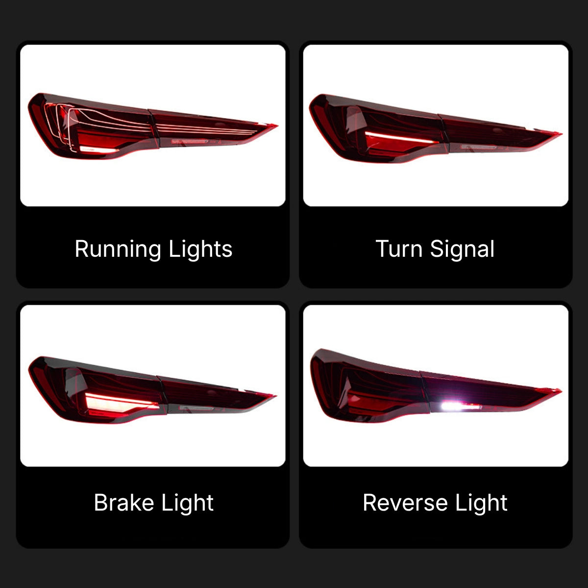 CSL LED-Rückleuchten für BMW 4er G22 & M4 G82 Coupé (ab 2021) | Laser-Wire, dynamischer Blinker
