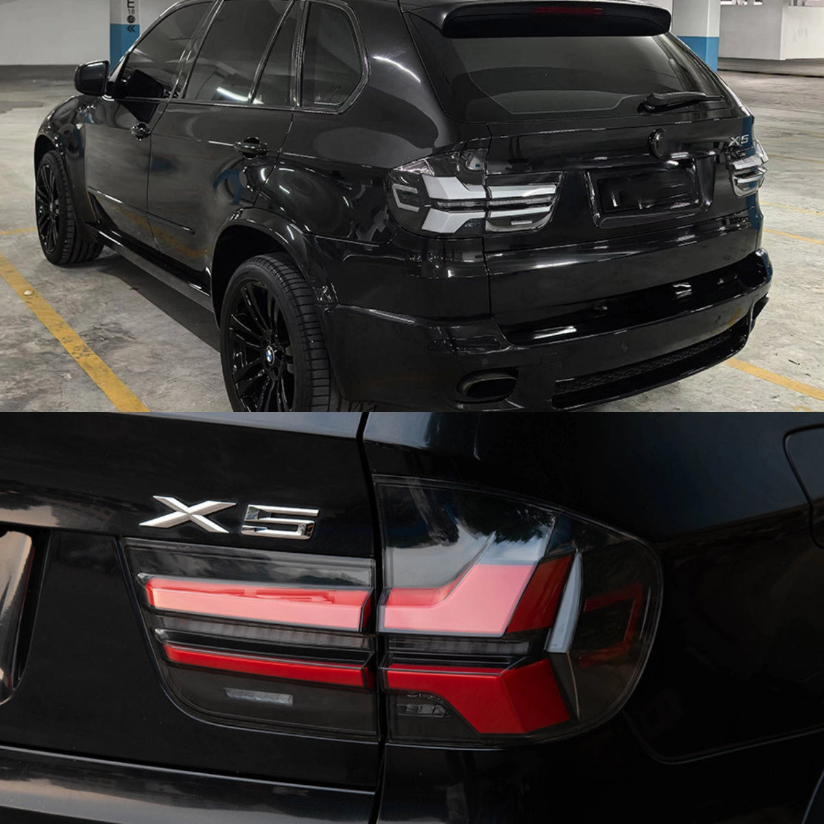 LED-Rückleuchten für 2007-2013 BMW X5 E70 | Startanimation, dynamischer Blinker, Plug & Play