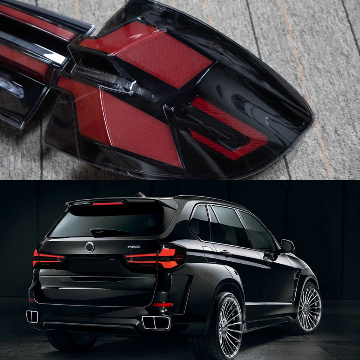 LED-Rückleuchten für 2014-2018 BMW X5 F15 & X5 M F85 | Startanimation, dynamischer Blinker