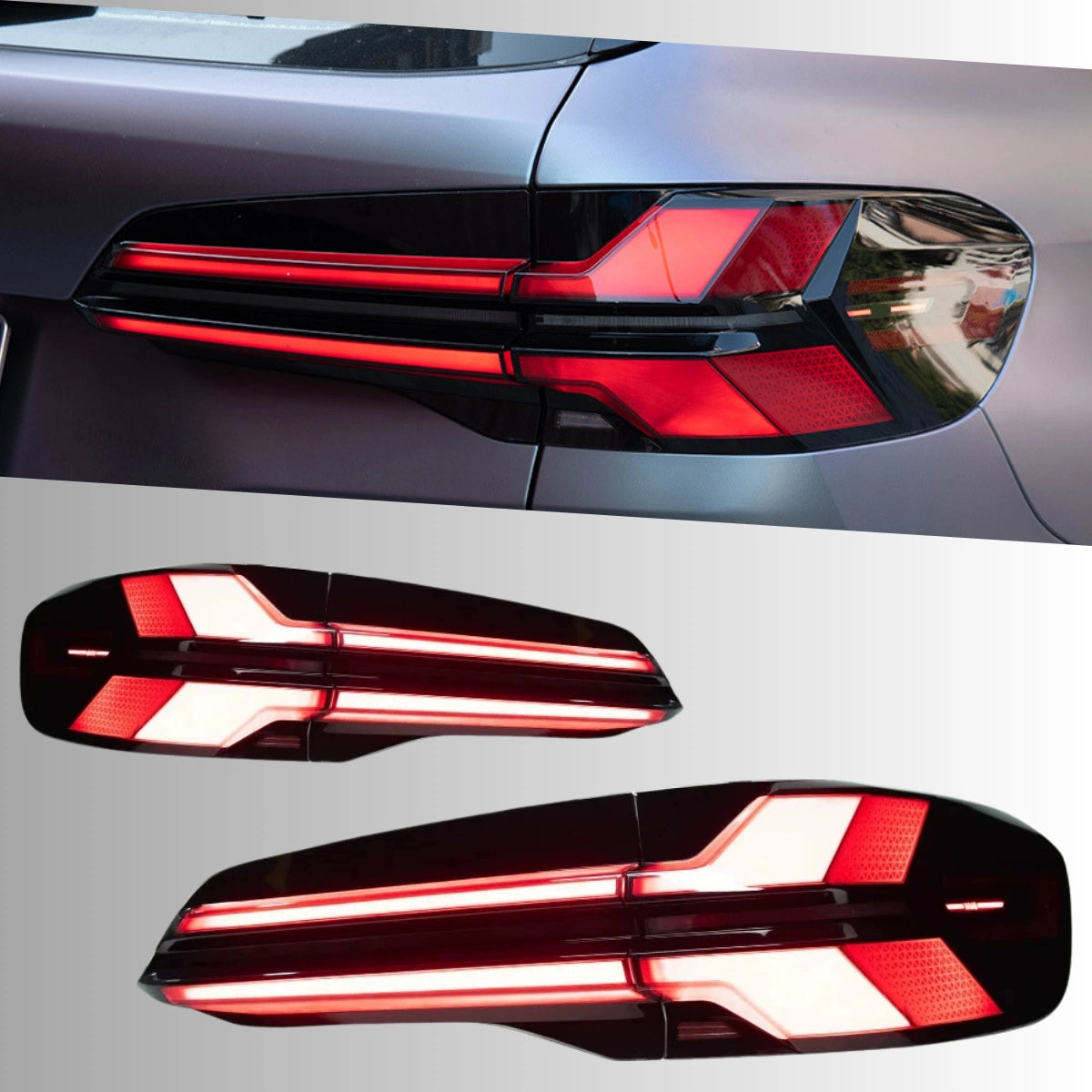 LED-Rückleuchten für 2019-2023 BMW X5 G05 & X5 M F95 Pre-LCI | Startanimation