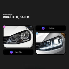 DualProjectorLEDHeadlightsforVWGolfGTIMK7_2015-2017_DRL_StartupAnimation_HalogenONLY_4 - NOXBEAM