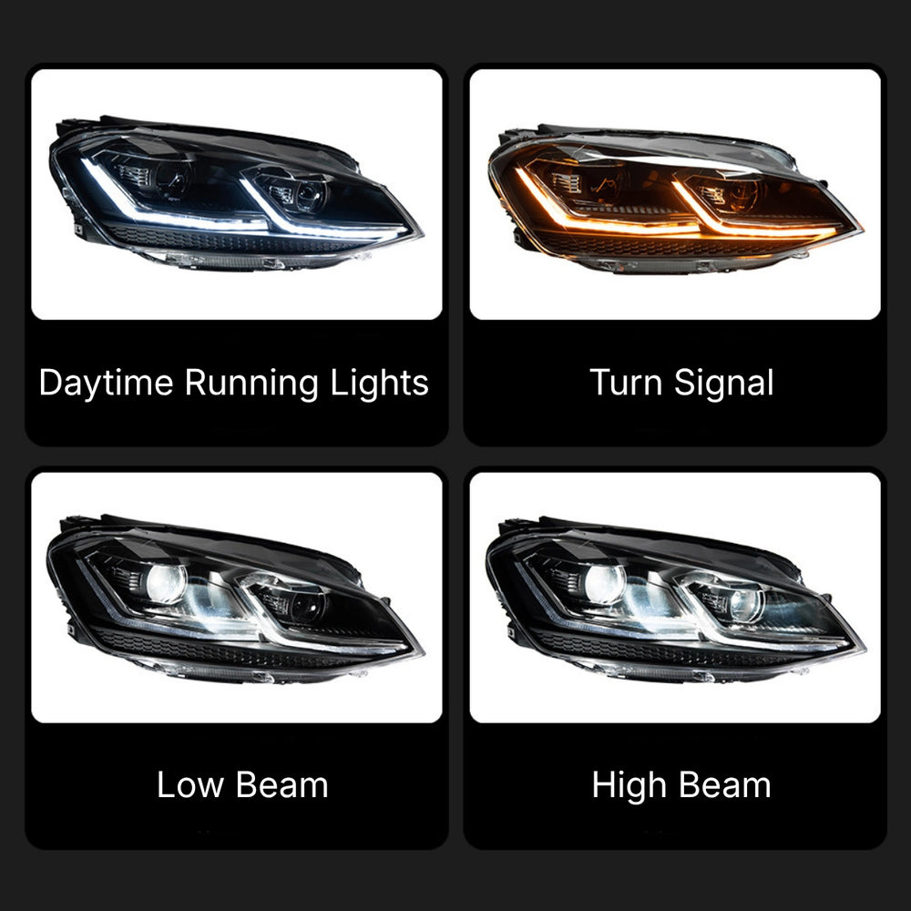 DualProjectorLEDHeadlightsforVWGolfGTIMK7_2015-2017_DRL_StartupAnimation_HalogenONLY_5 - NOXBEAM
