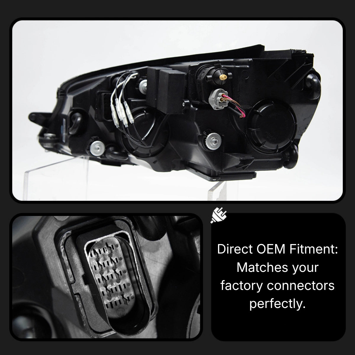 DualProjectorLEDHeadlightsforVWGolfGTIMK7_2015-2017_DRL_StartupAnimation_HalogenONLY_6 - NOXBEAM