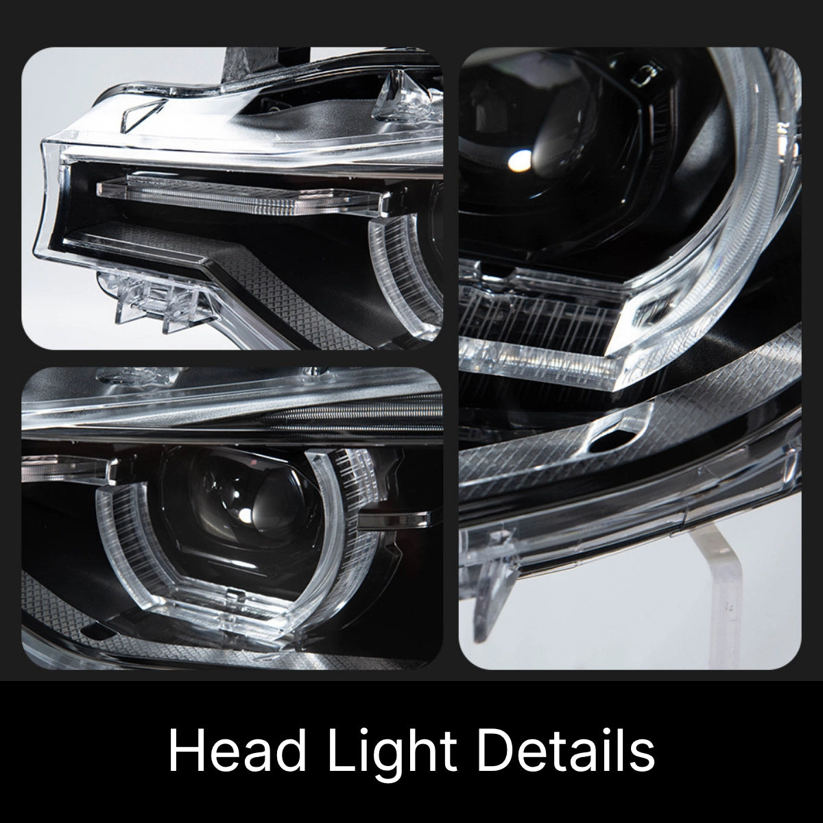 Full LED Angel Eyes Headlights for BMW 3 Series F30/F31 320i-340i (2012-2018) | Dual-Color DRL, Plug & Play