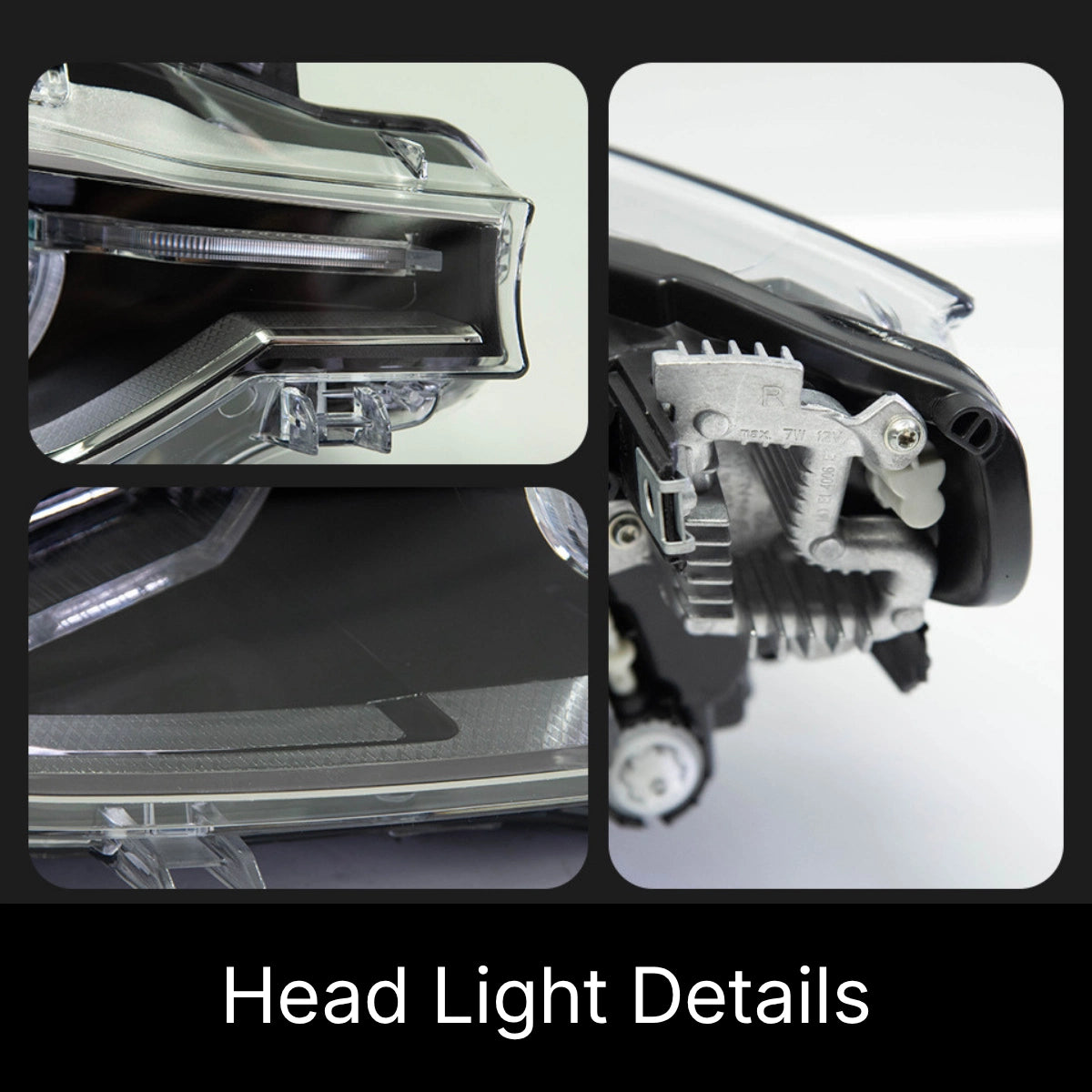 Full LED Angel Eyes Headlights for BMW 3 Series F30/F31 320i-340i (2012-2018) | Dual-Color DRL, Plug & Play
