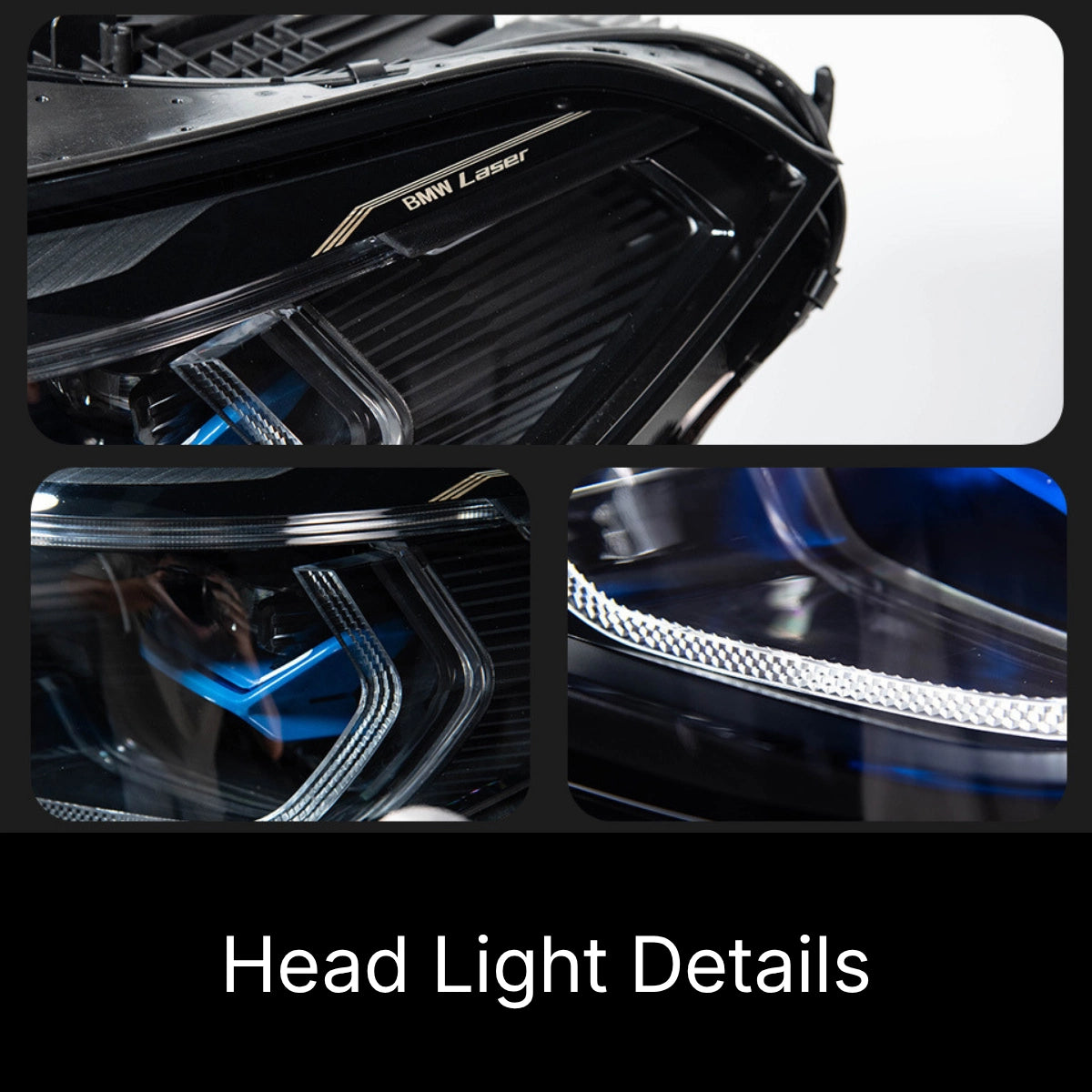 Full LED Headlight Upgrade for 2019-2023 BMW X5 G05 Pre-LCI For Non-Laser OE Only | Dual-Color DRL & Sequential Turn Signals