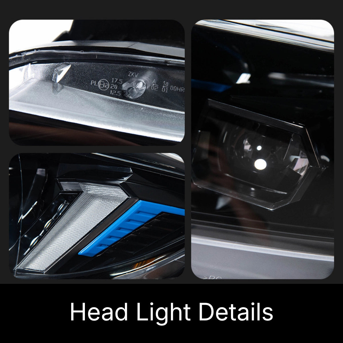 Voll-LED-Scheinwerfer für 2006-2011 BMW 3er E90/E91 | G-Style Fang-DRL & dynamische Blinker
