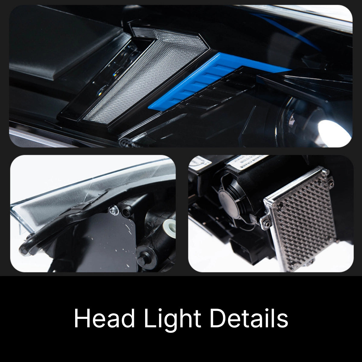 Voll-LED-Scheinwerfer für 2006-2011 BMW 3er E90/E91 | G-Style Fang-DRL & dynamische Blinker