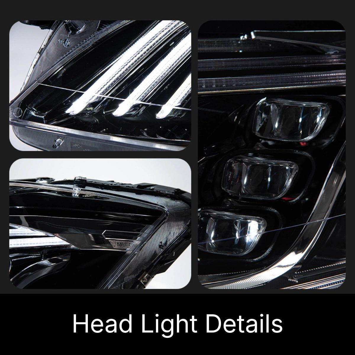 Full-LED-Scheinwerfer für 2007-2013 Mercedes W221 S550/S600 | Startanimation, sequentieller Blinker