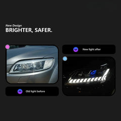 Full-LED-Scheinwerfer für 2007-2015 Audi Q7 4L | RS-Style, Startanimation, weißes Tagfahrlicht