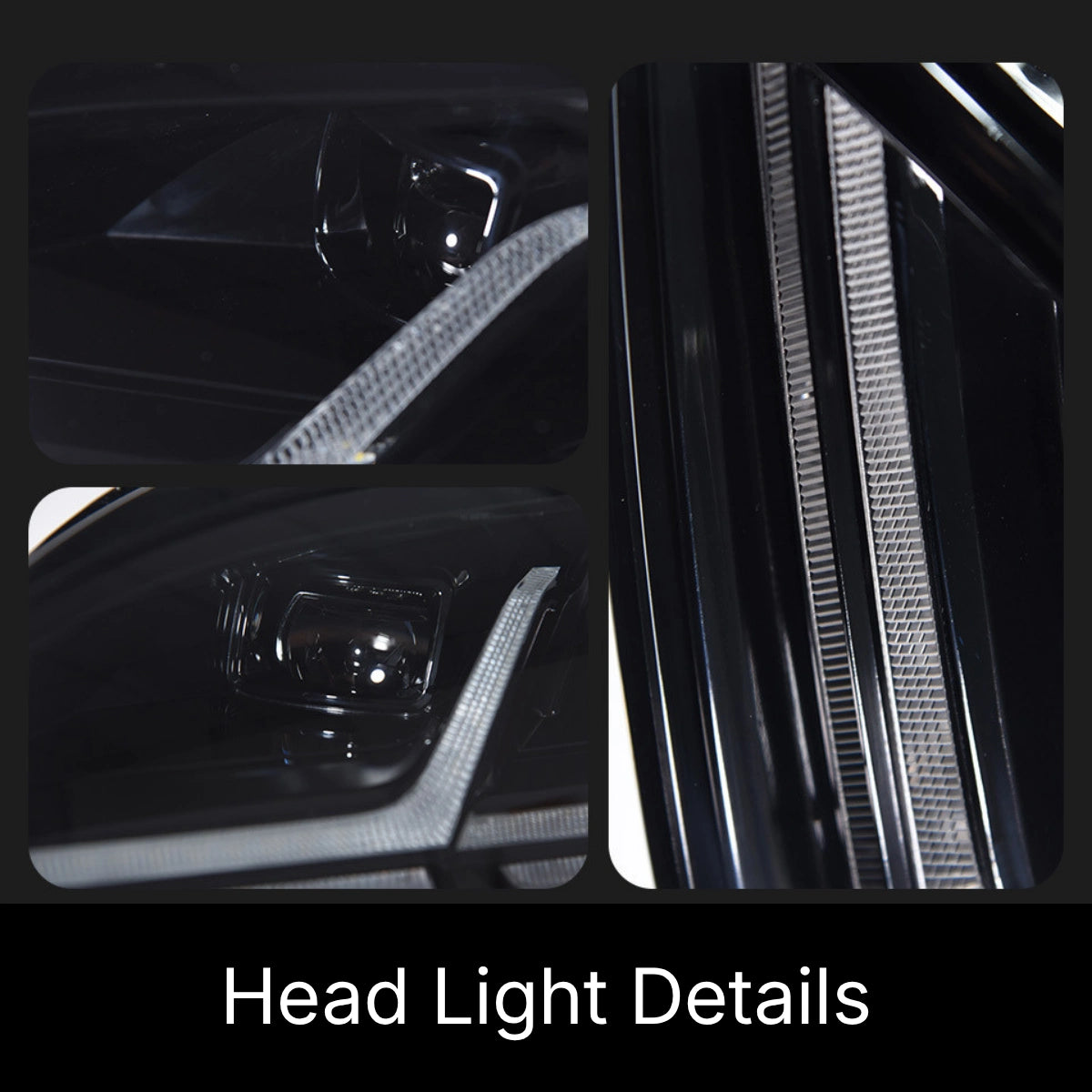 Full-LED-Scheinwerfer für 2008-2014 Audi TT/TTS 8J Mk2 | Startanimation, weißes Tagfahrlicht