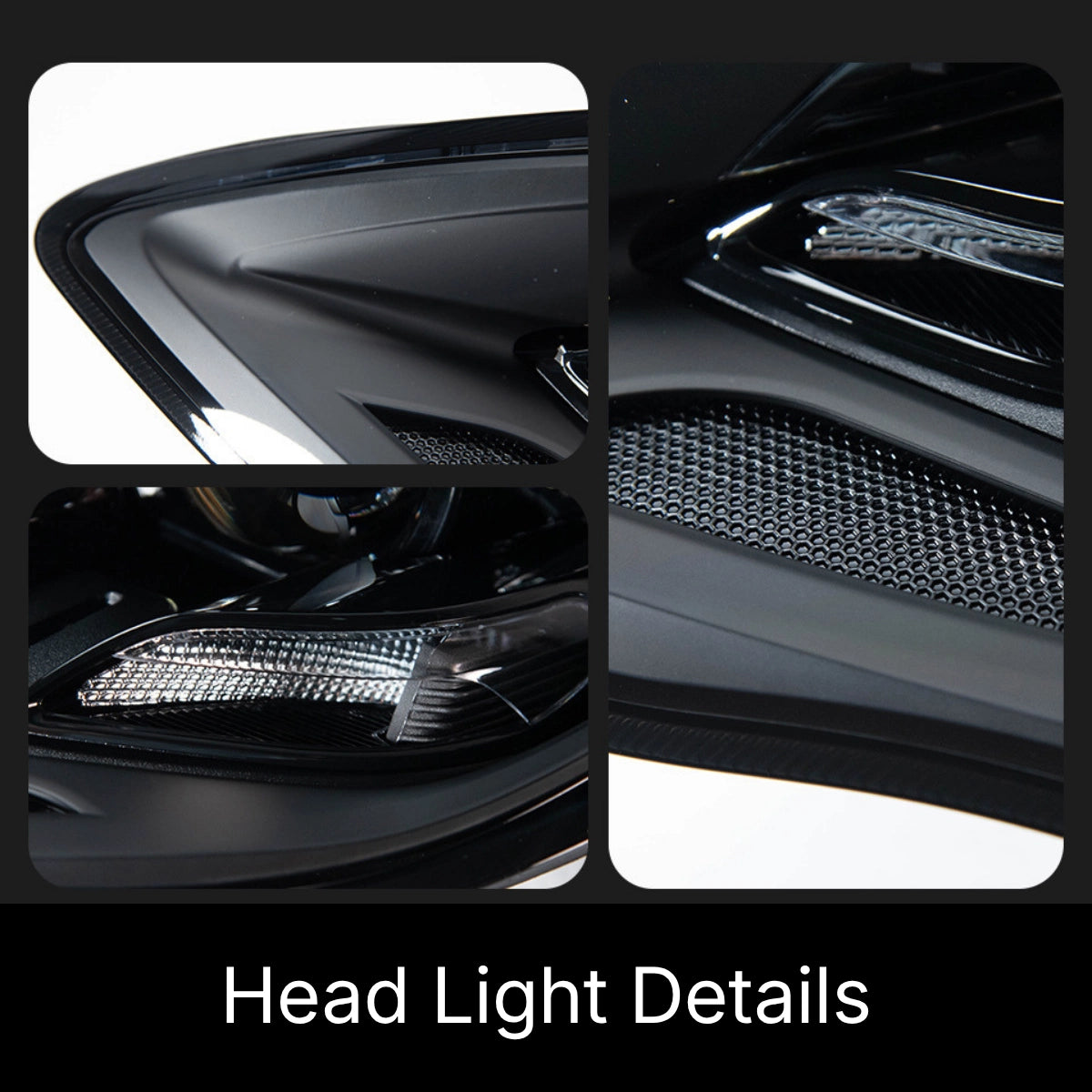 Full LED Headlights for 2010-2013 Porsche Panamera 970.1 Pre-Facelift S GTS Turbo | White DRL, Plug & Play