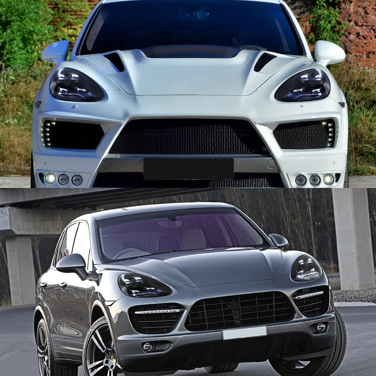Full LED Headlights for 2011-2014 Porsche Cayenne 958.1 Pre-Facelift S GTS Turbo (OE Xenon) | White DRL, Plug & Play